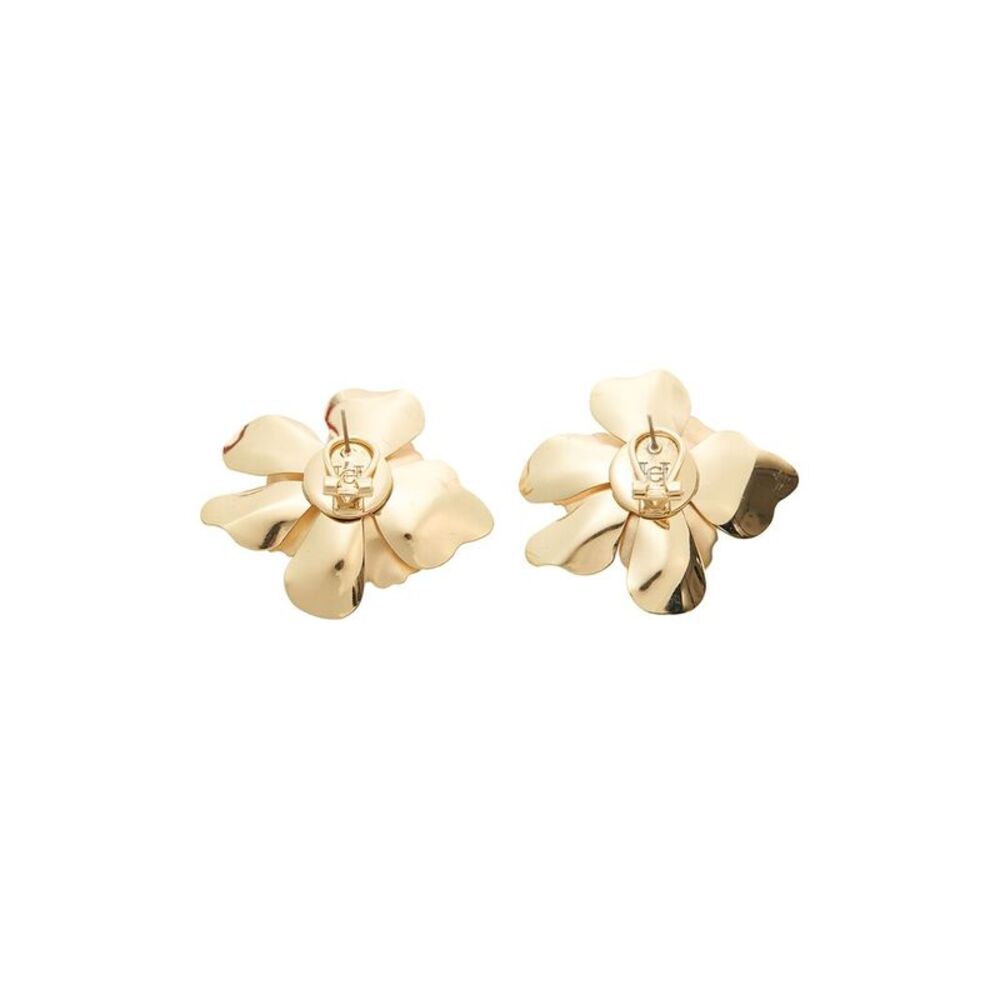 Carolina Herrera Cz Flower Stud Earrings